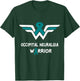 Occipital Neuralgia Awareness Warrior Support Teal Ribbon T-Shirt - T-Shirt | Forest