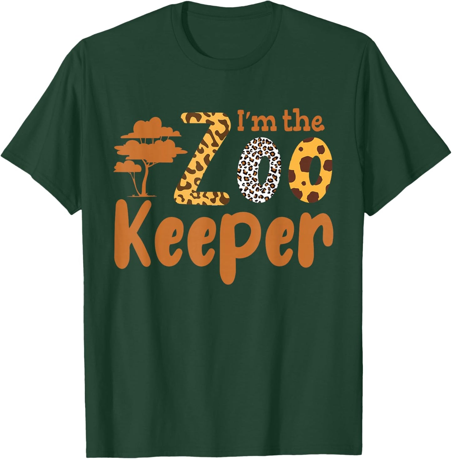 Ich Bin Der Zoowärter Beruf Zoo Zoopfleger [German Language] T-Shirt - T-Shirt | Forest