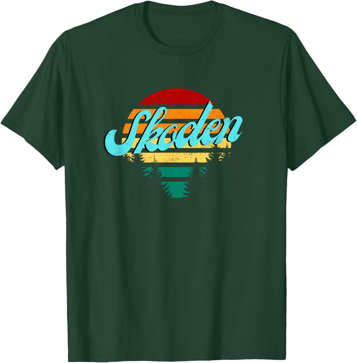 Sunset Skoden T-Shirt - T-Shirt | Forest