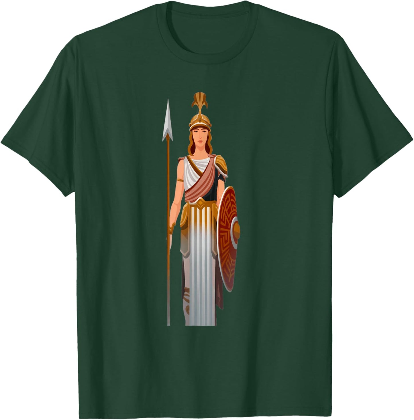 Athéna , Black, S T-Shirt - T-Shirt | Forest