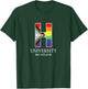 Howard University Bison Live with Pride Rainbow T-Shirt - T-Shirt | Forest