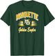 Marquette Golden Eagles Retro Diamond Navy T-Shirt - T-Shirt | Forest