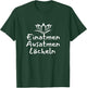 Inhale Exhale Smile Holiday Summer Spring , black, S T-Shirt - T-Shirt | Forest