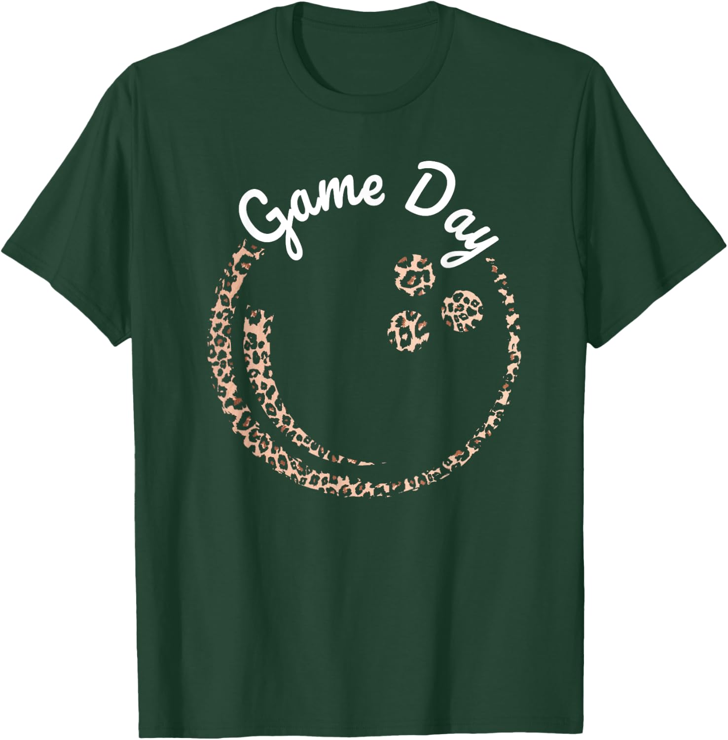 Bowling Player Game Day Leopard Bowler Women T-Shirt - T-Shirt | Forest