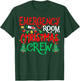 Emergency Room Christmas Crew ER Nurse Xmas Holiday Nursing T-Shirt - T-Shirt | Forest