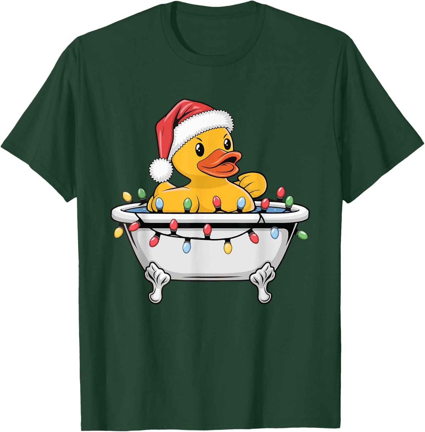Rubber Duck Christmas T-Shirt - T-Shirt | Forest