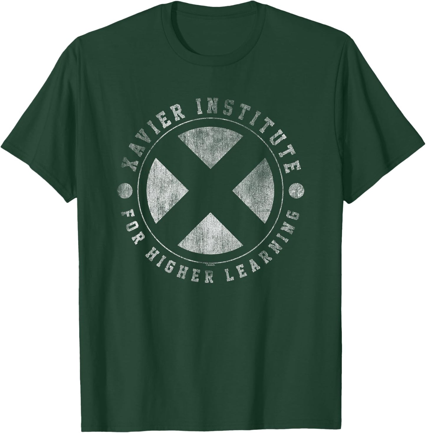 XMen Institute for Higher Learning Circle , black T-Shirt - T-Shirt | Forest