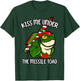 Kiss Me Under The Missile Toad Funny Christmas Holiday Joke T-Shirt - T-Shirt | Forest