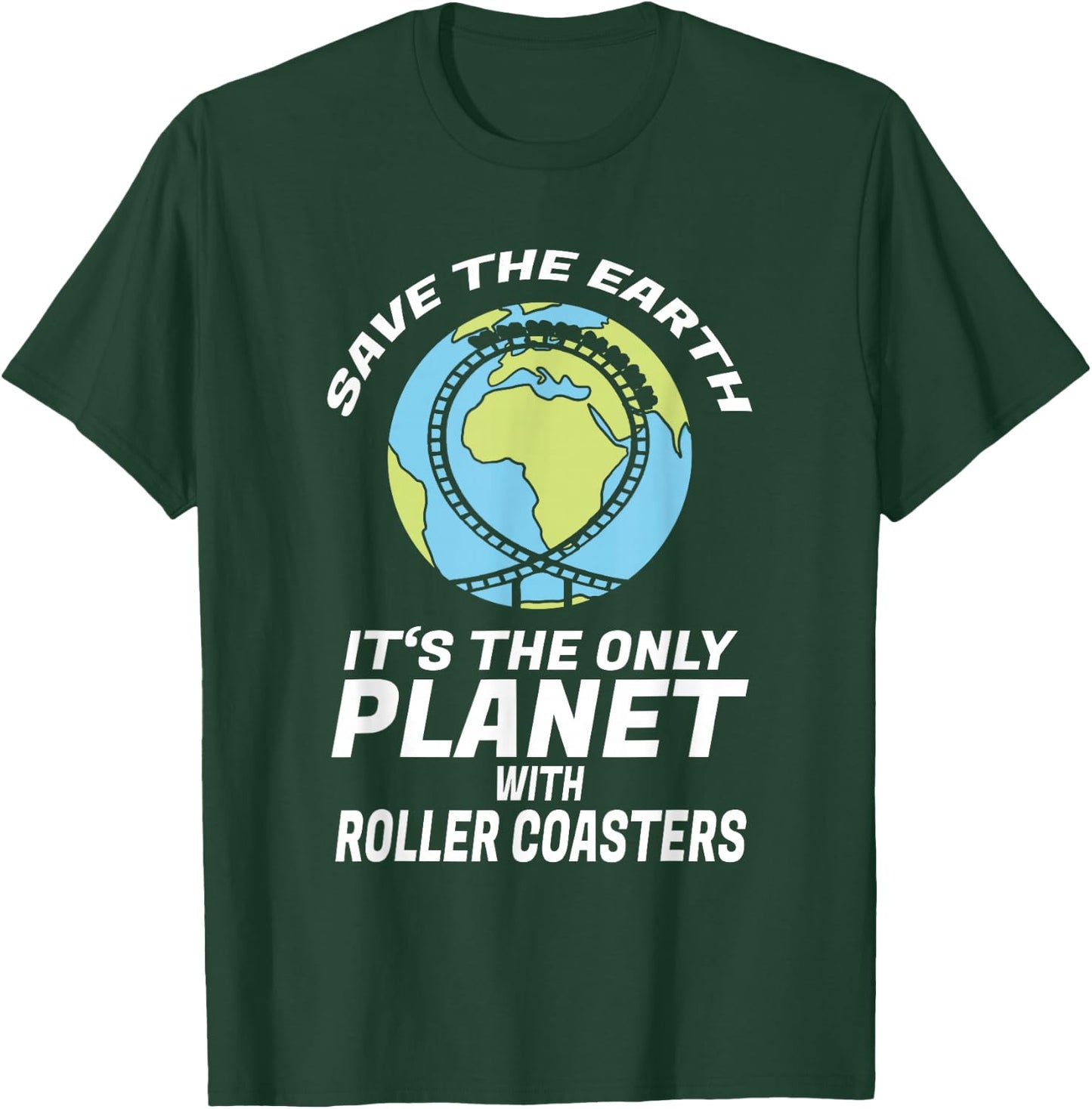 Fun Roller Coaster T-Shirt - T-Shirt | Forest