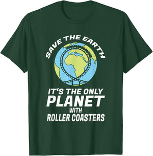 Fun Roller Coaster T-Shirt - T-Shirt | Forest