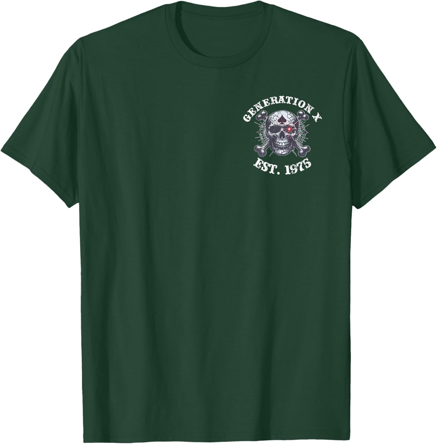 (2 Sided) Generation X EST 1975 Black Sheep of My Family T-Shirt - T-Shirt | Forest