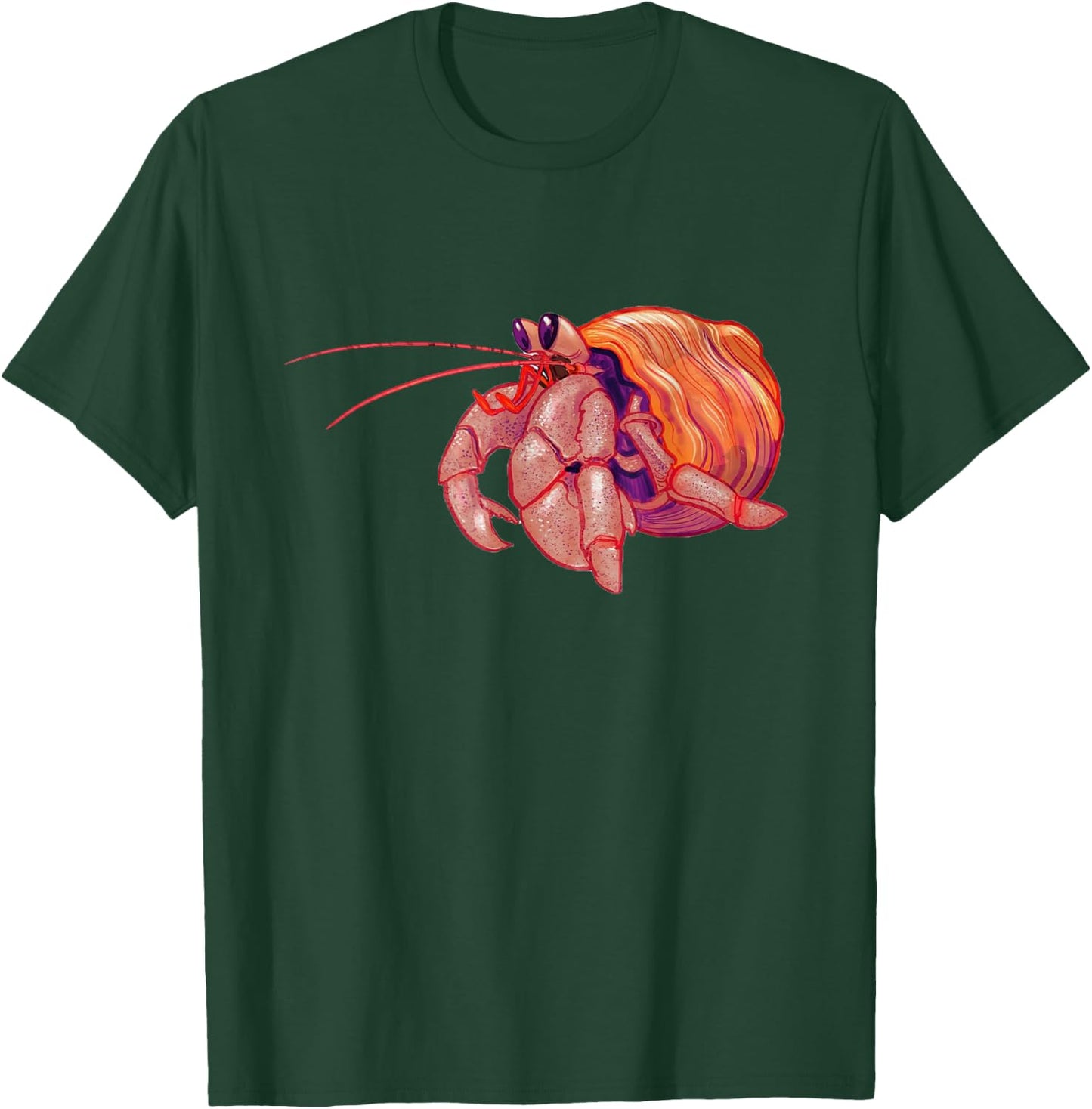Hermit Crab , I Am Really A Hermit Crab Shirt T-Shirt - T-Shirt | Forest
