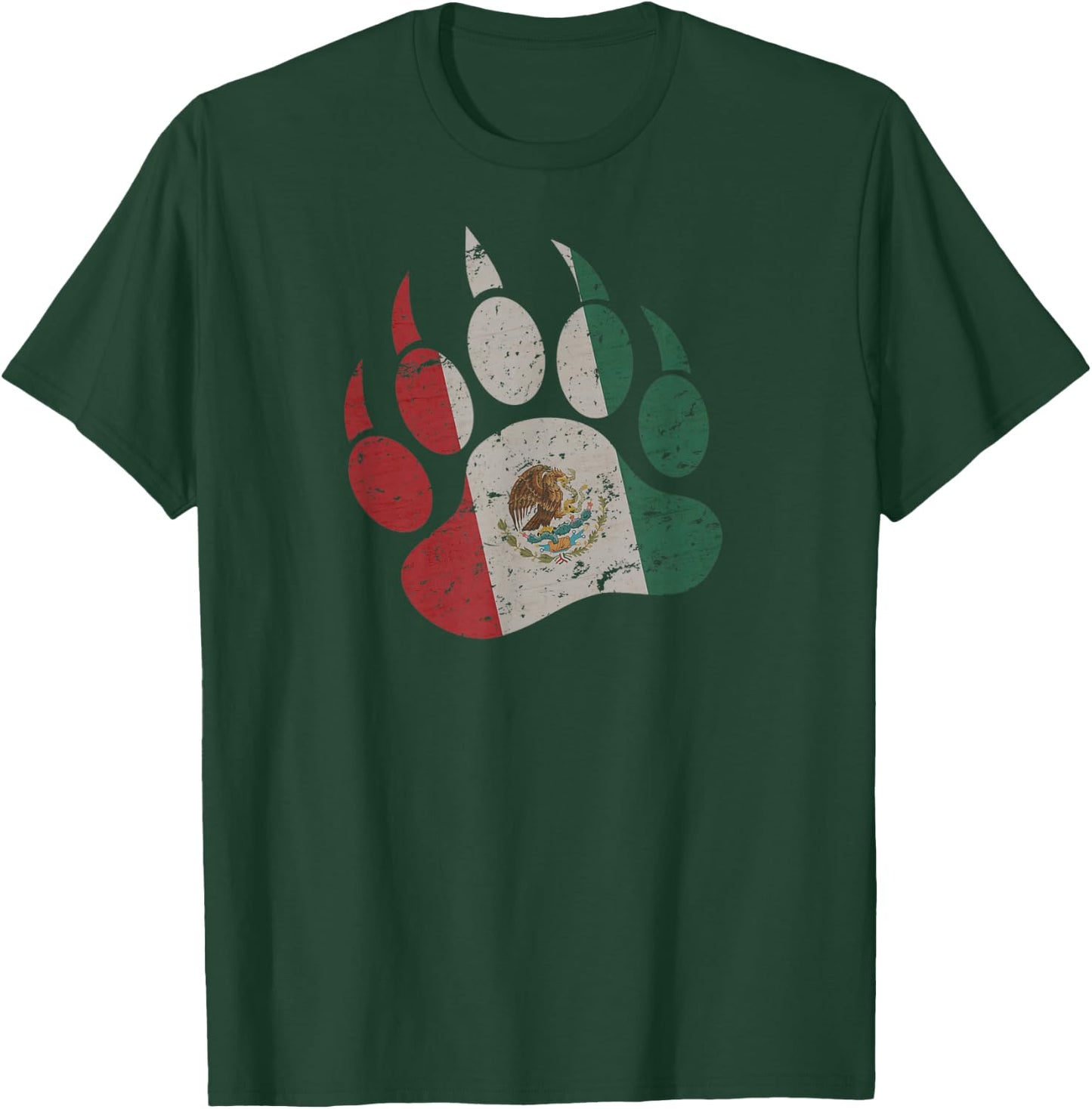 Mexican Bear Paw - Gay Bear T-Shirt - T-Shirt | Forest