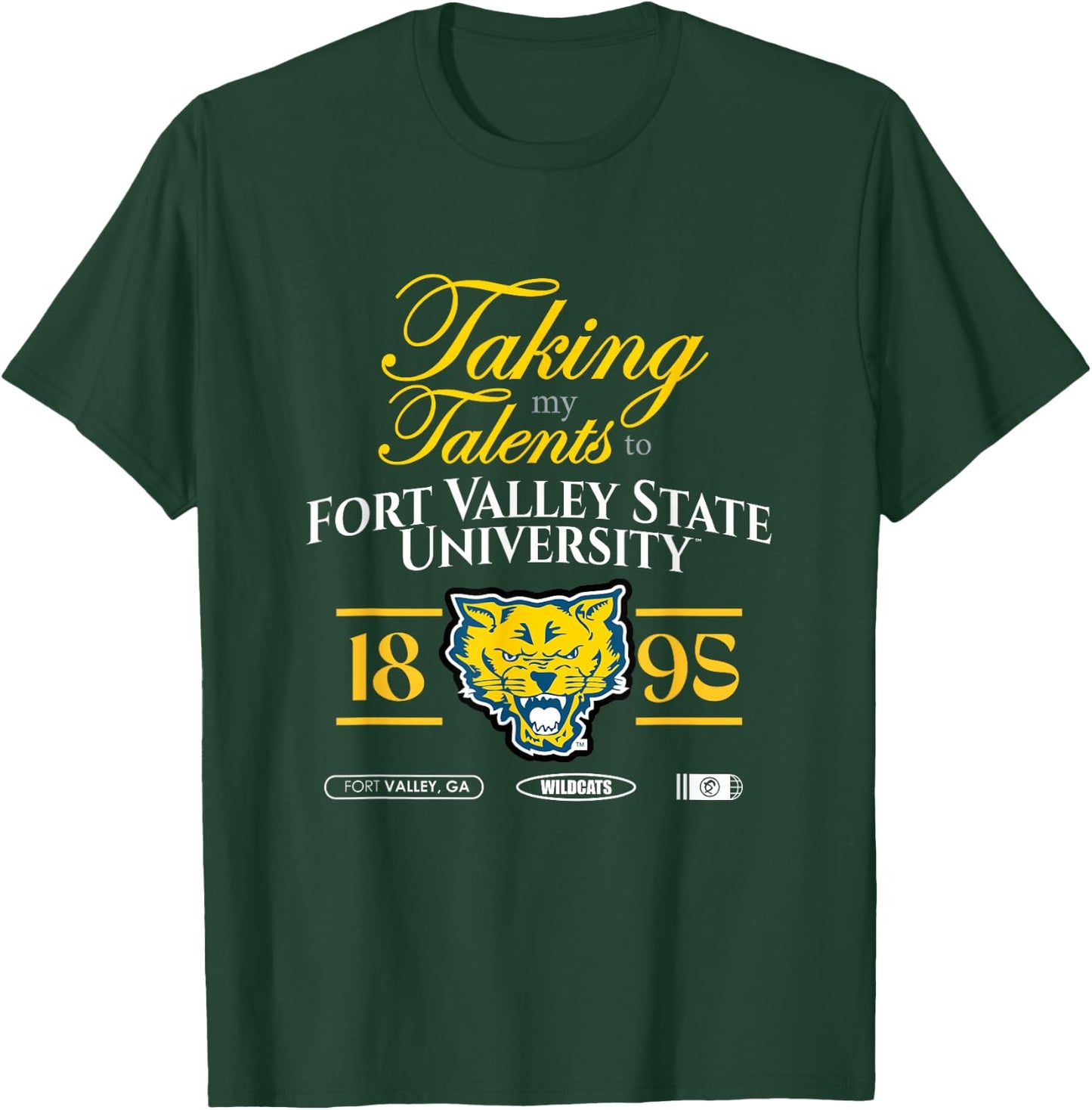 Taking My Talents to FVSU Fort Valley Signing Day T-Shirt - T-Shirt | Forest