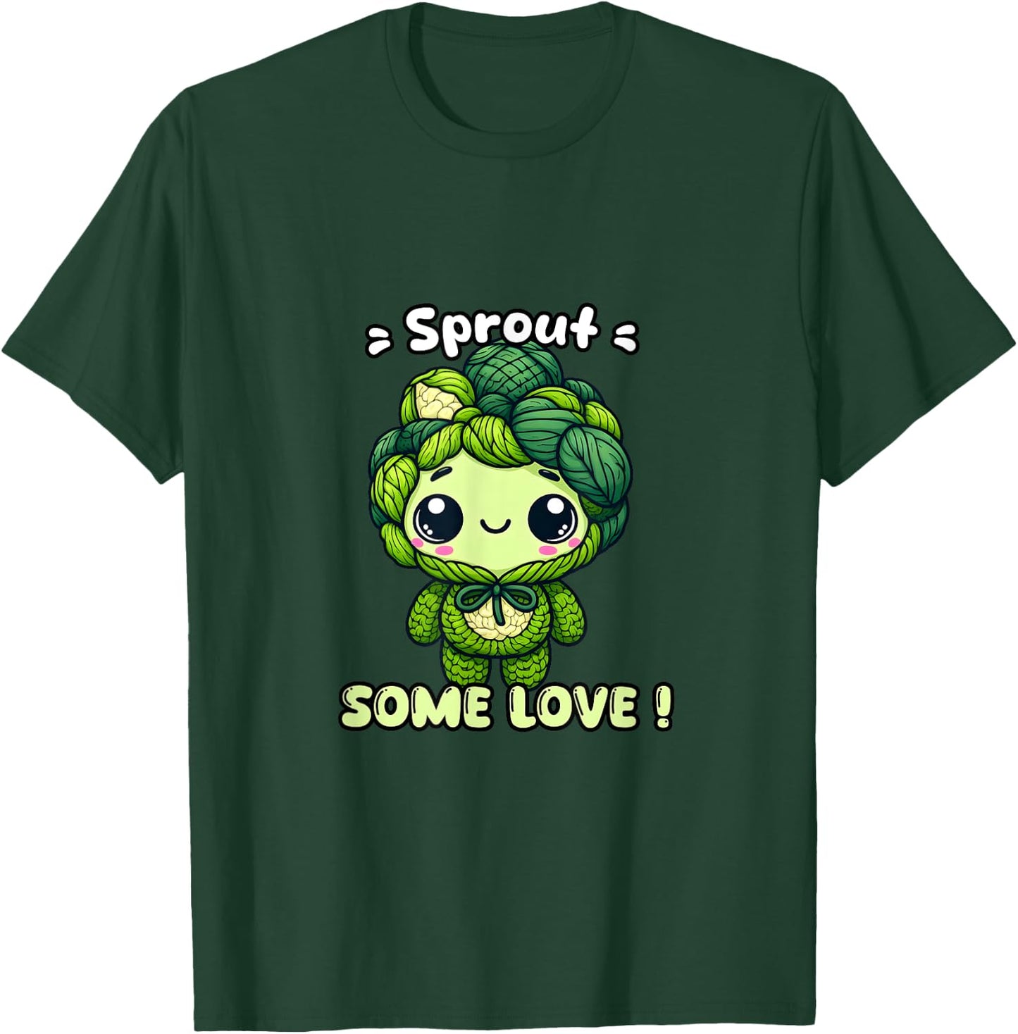 Brussels Sprouts Some Love T-Shirt - T-Shirt | Forest