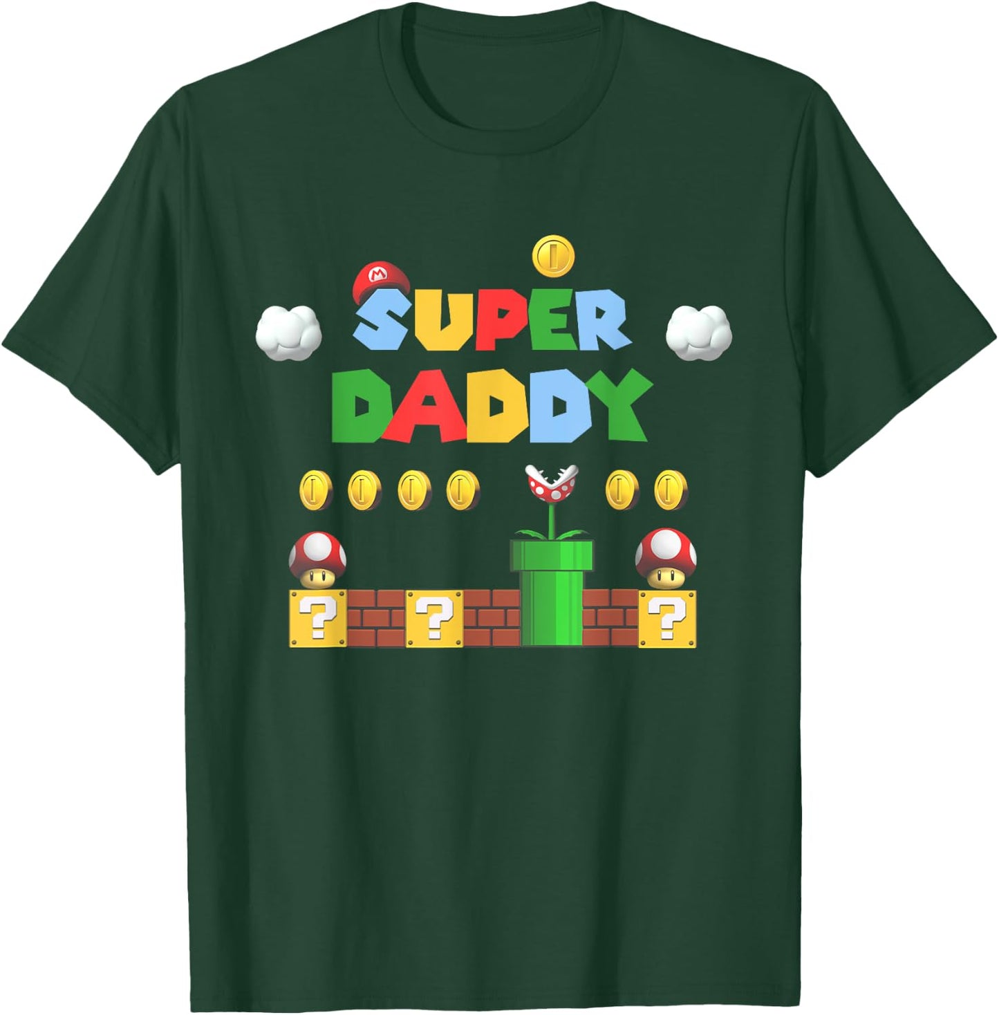 Super Daddy Abenteuer Thema Familie Liebe T-Shirt - T-Shirt | Forest