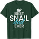 Best Snail Dad Ever Snail Dad T-Shirt - T-Shirt | Forest
