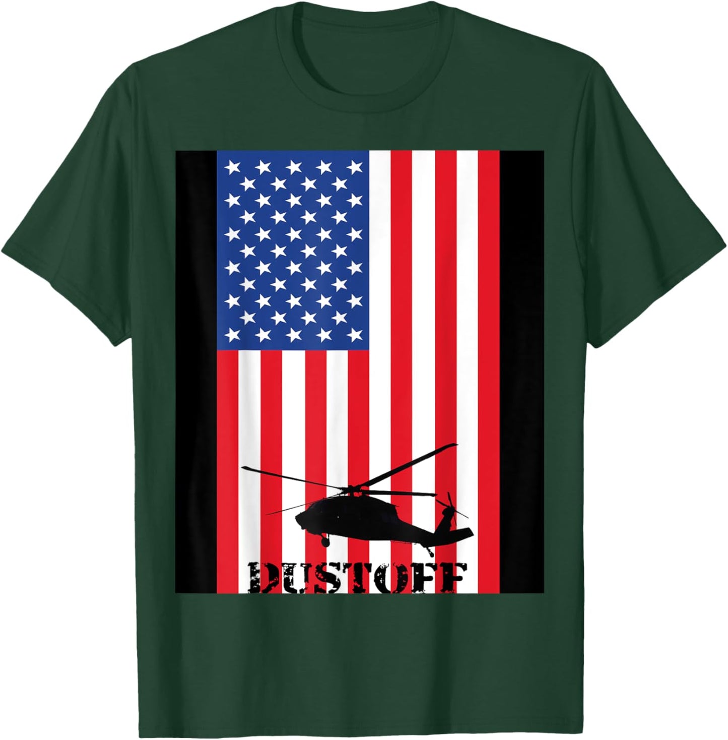 Dustoff for MedEvac T-Shirt - T-Shirt | Forest