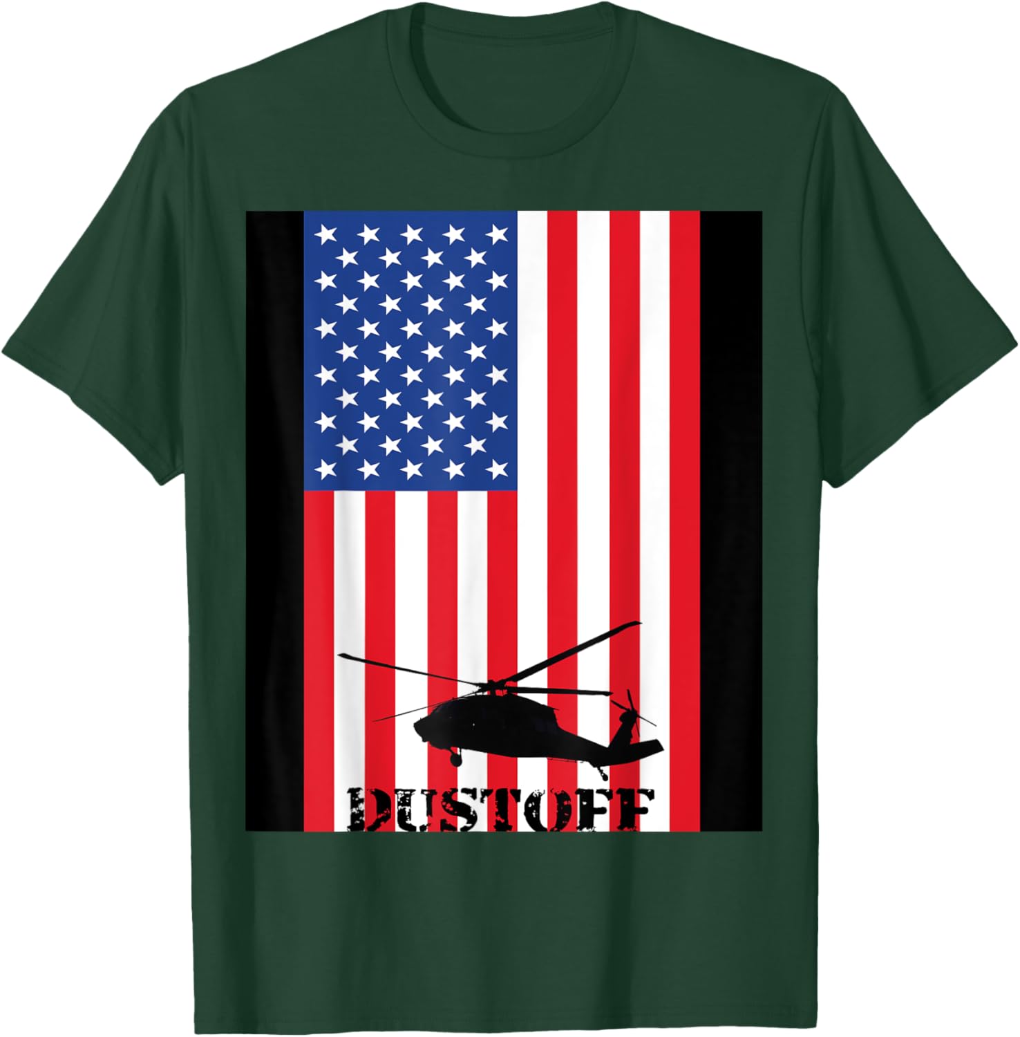 Dustoff for MedEvac T-Shirt - T-Shirt | Forest