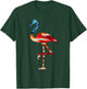Flamingo American Flag - Vintage American Flamingo T-Shirt - T-Shirt | Forest