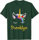 Brooklyn Unicorn Name Shirt for Brooklyn T-Shirt - T-Shirt | Forest