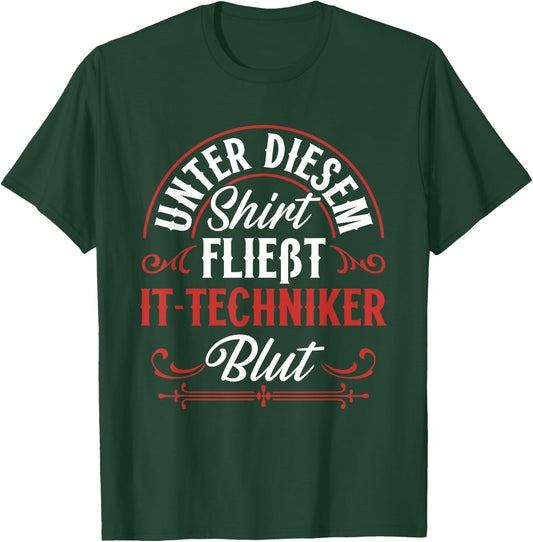 Pc Techniker Unter diesem Shirt It-Techniker T-Shirt - T-Shirt | Forest