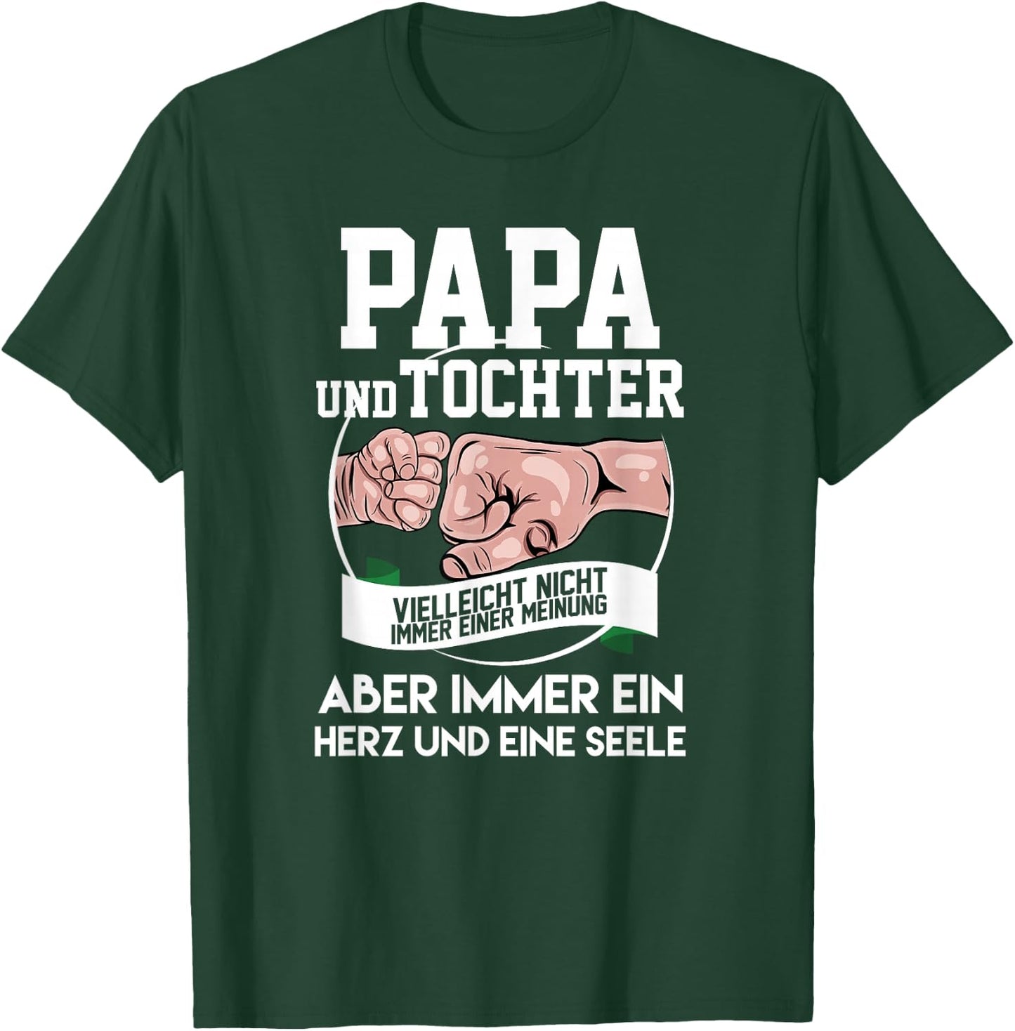 Papa und Tochter vielleicht nicht immer einer Meinung Outfit , black T-Shirt - T-Shirt | Forest