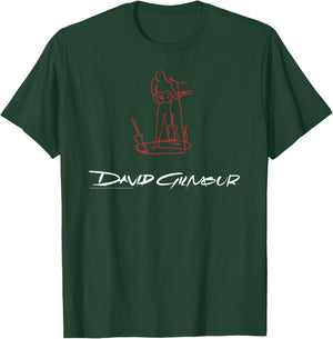 David Glimour Sketched Art White , Black, S T-Shirt - T-Shirt | Forest