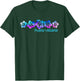 Puerto Vallarta Tropical Flower Design -Vacation Beach T-Shirt - T-Shirt | Forest