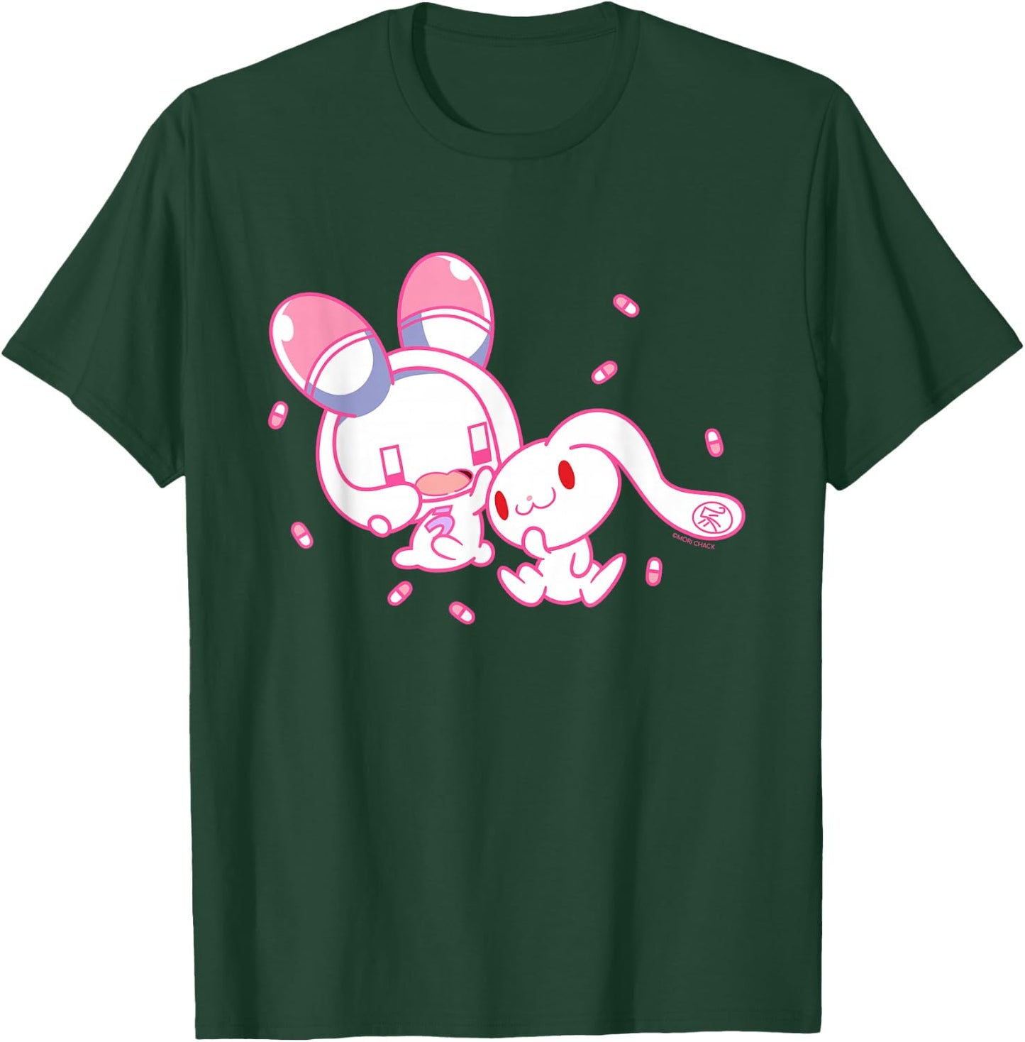All Purpose Bunny & Usatan Capsules Hanyo Usagi T-Shirt - T-Shirt | Forest