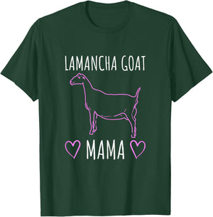 Lamancha Goat Mama - Lamancha Gifts T-Shirt - T-Shirt | Forest