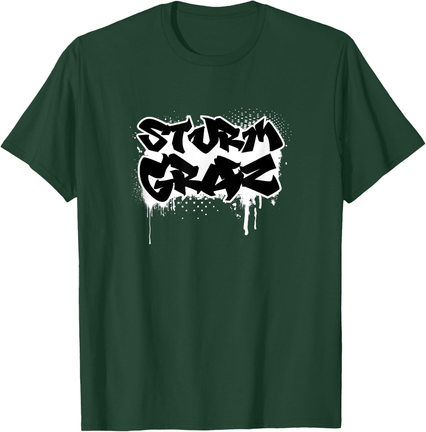 Graz Football Home Fan Styria Austria Stadium Double , black T-Shirt - T-Shirt | Forest