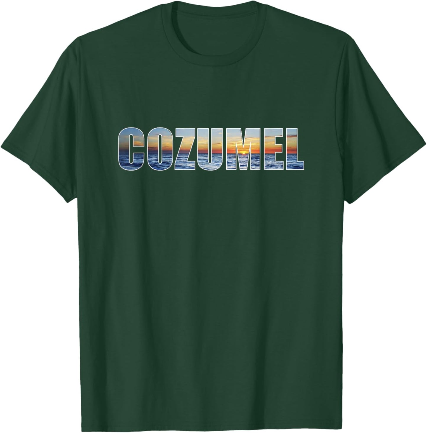 Cozumel Mexico Souvenir T-Shirt - T-Shirt | Forest
