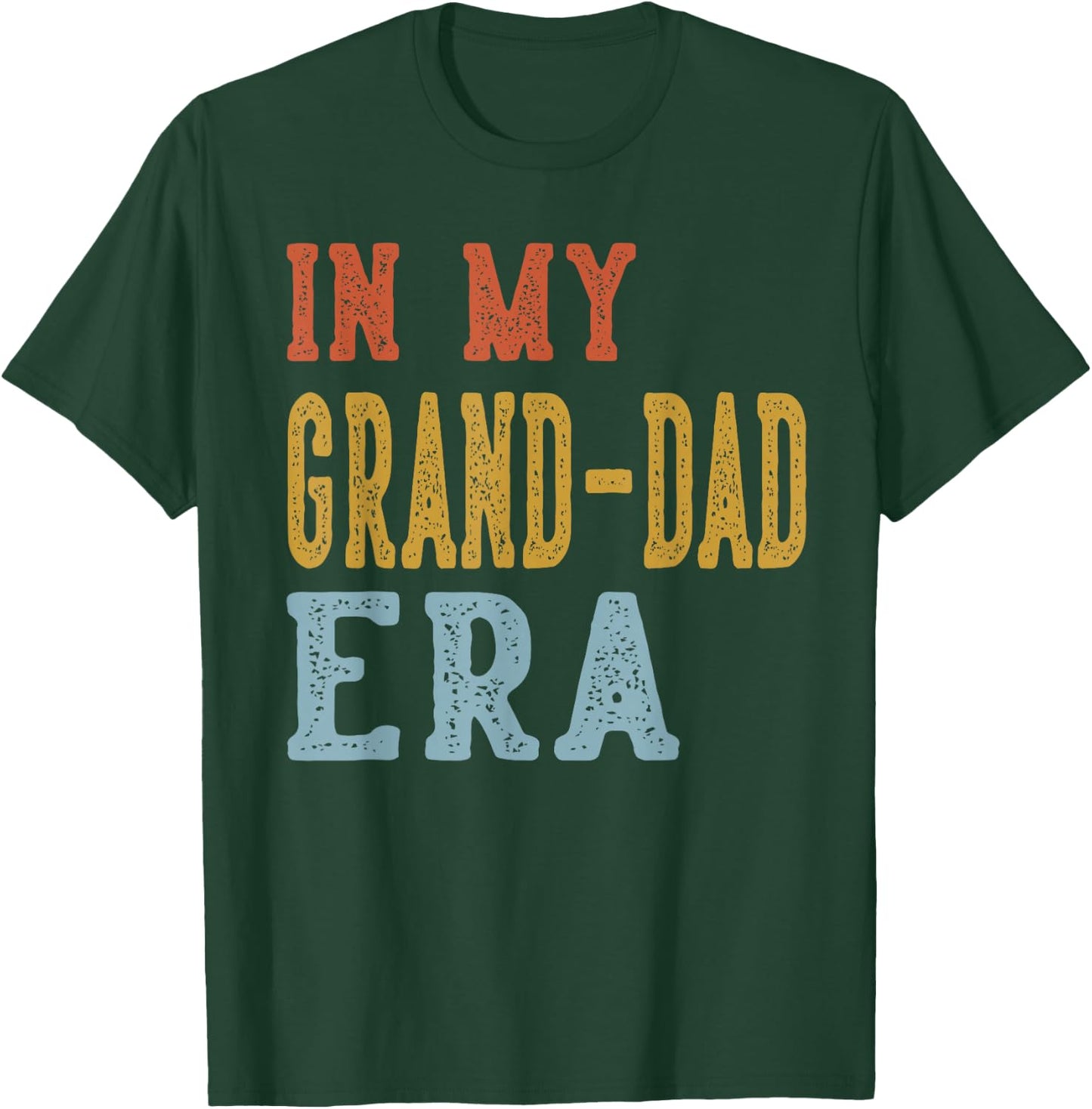 in My Grand-DAD Era Retro Funny Fathers Day Vintage T-Shirt - T-Shirt | Forest