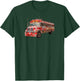 Chicken Bus Guatemala Antigua Quetzal Guate Tikal Mayan 502 T-Shirt - T-Shirt | Forest