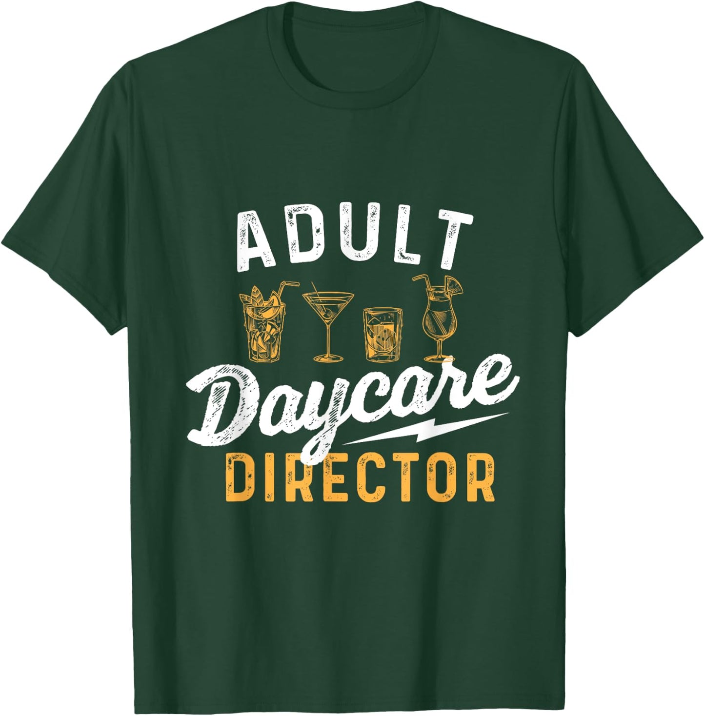 Adult Daycare Director - Bartender Tapster Bartending T-Shirt - T-Shirt | Forest