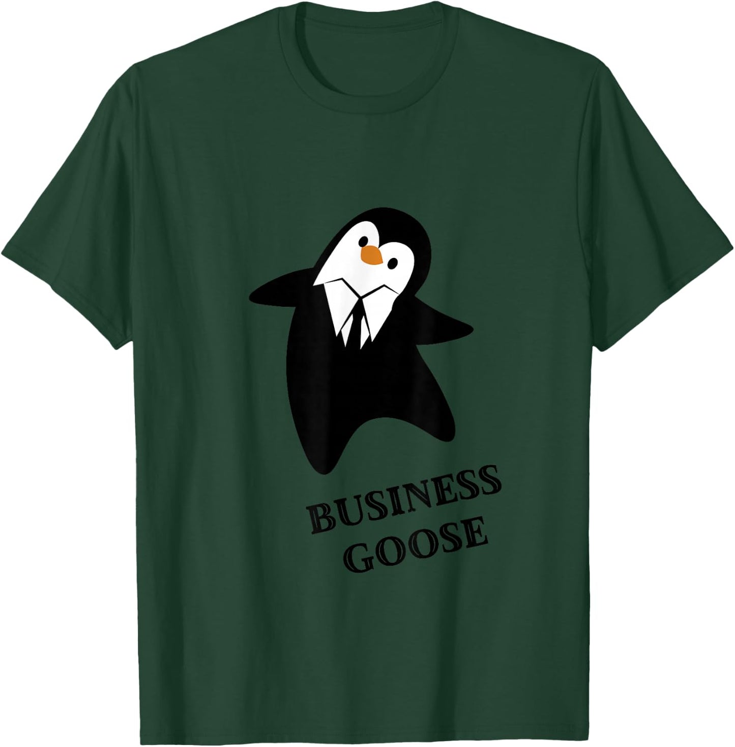 Business Goose Penguin in Tuxedo T-Shirt - T-Shirt | Forest