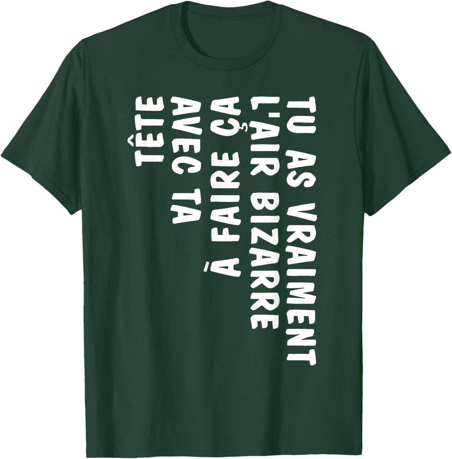 Humor You Look Strange Doing This With Your Head , Black, S T-Shirt - T-Shirt | Forest