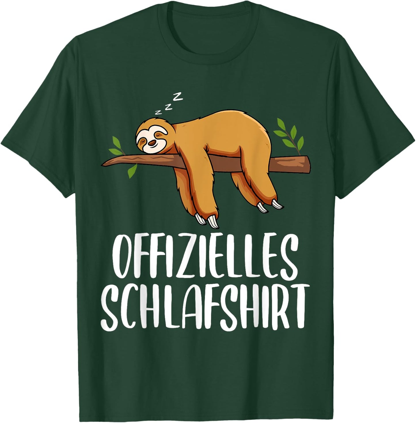 Funny gifts , women, sloth lovers , black T-Shirt - T-Shirt | Forest