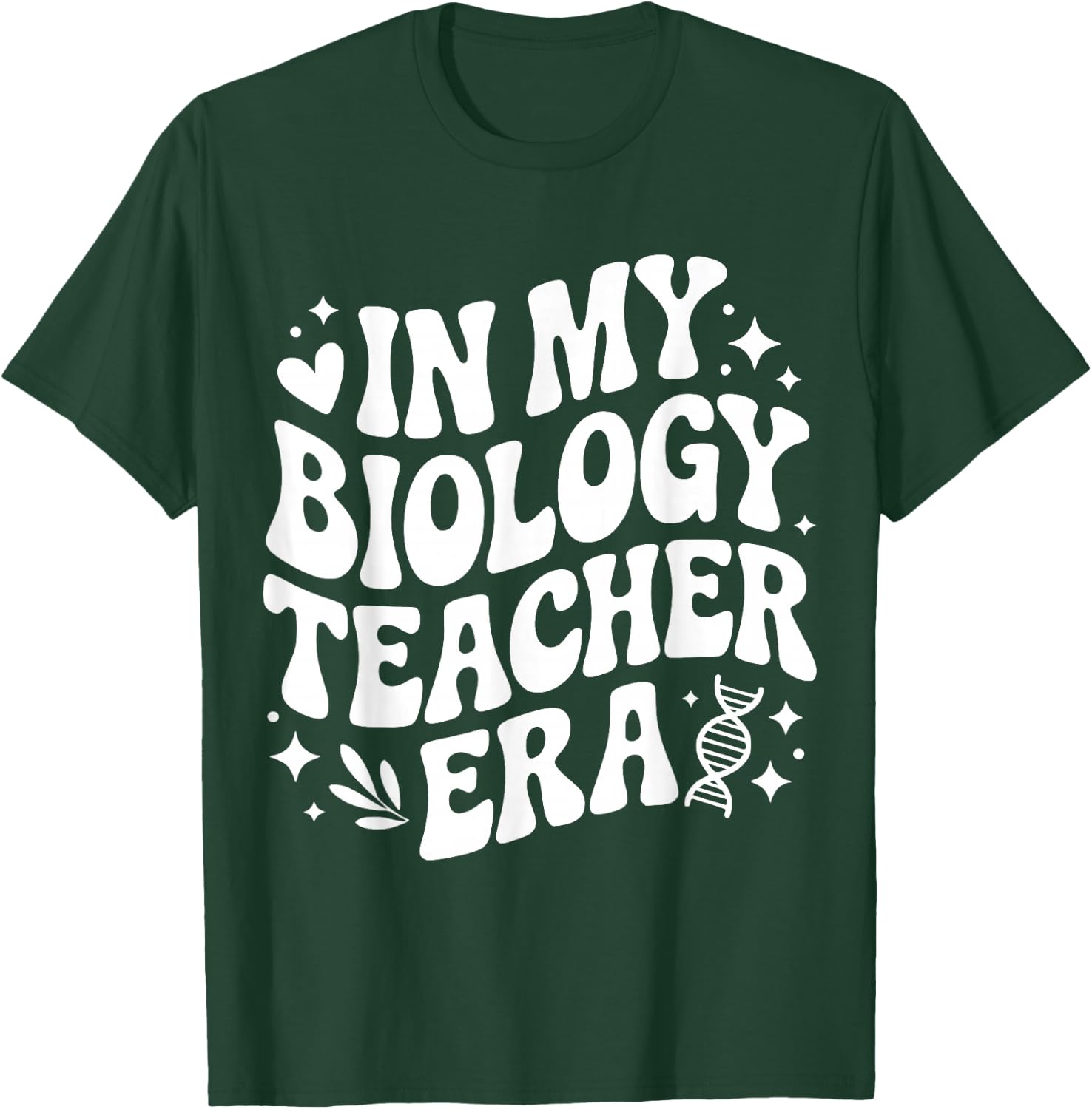 in My Biology Teacher Era, Funny Life Science Lab Instructor T-Shirt - T-Shirt | Forest
