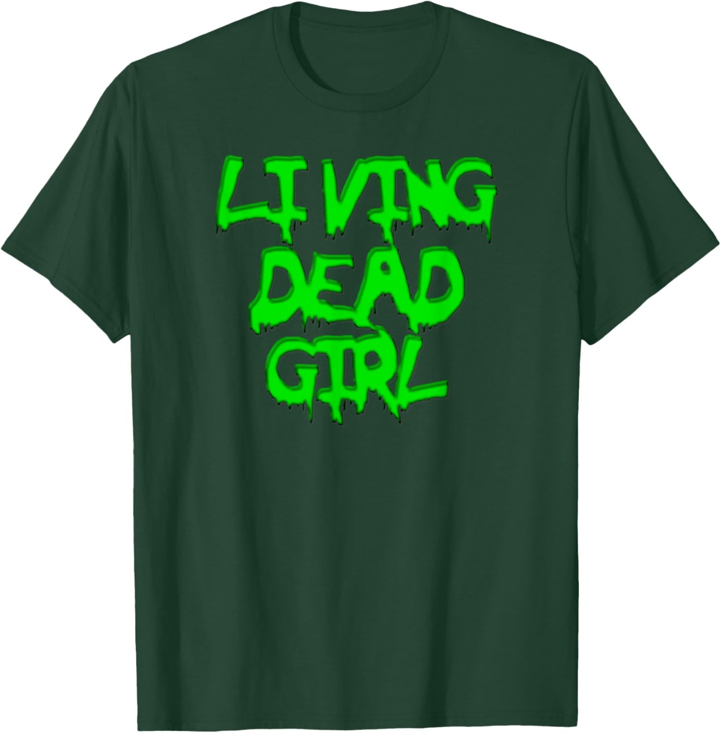 Living Dead Girl - Zombie T Shirt - Black T-Shirt - T-Shirt | Forest