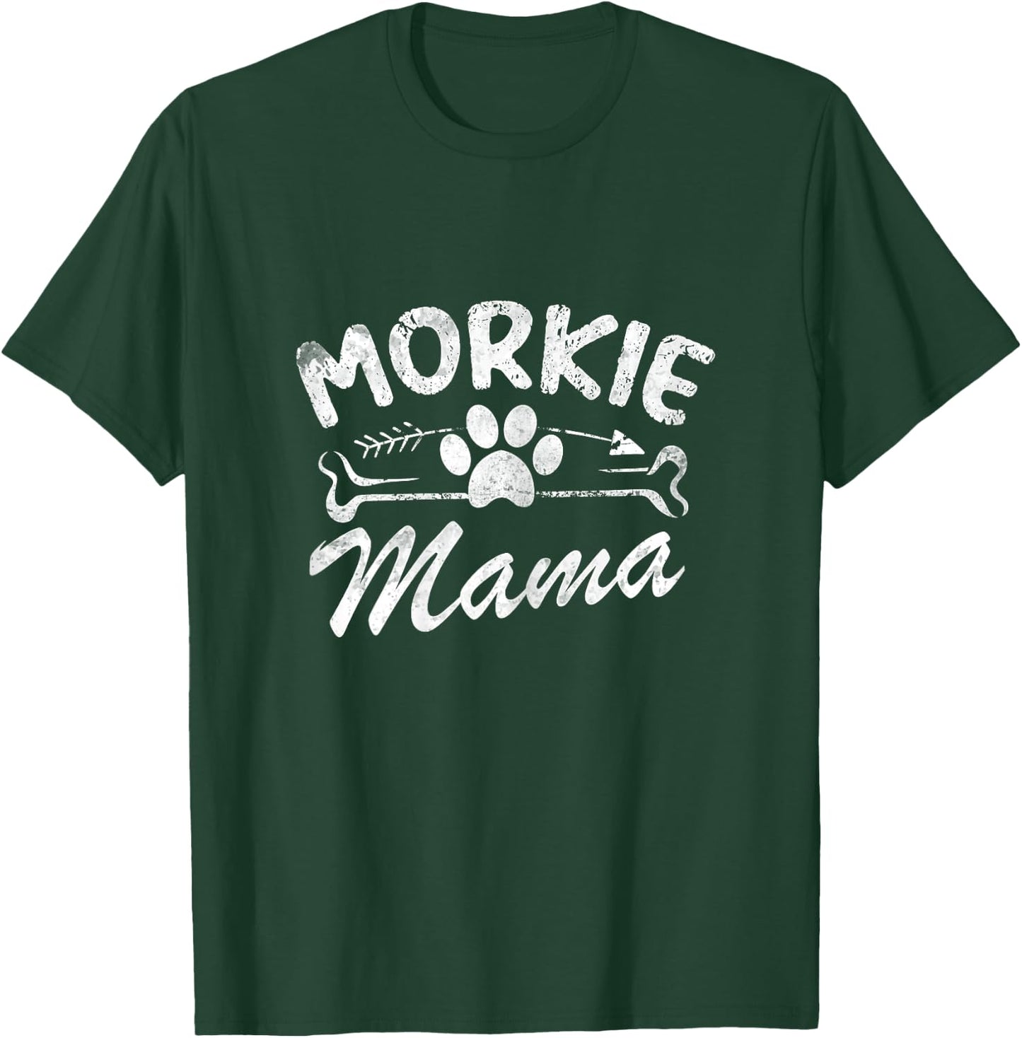 Morkie Mama Best Dog Lover Owner Mom Ever Mother's Day T-Shirt - T-Shirt | Forest