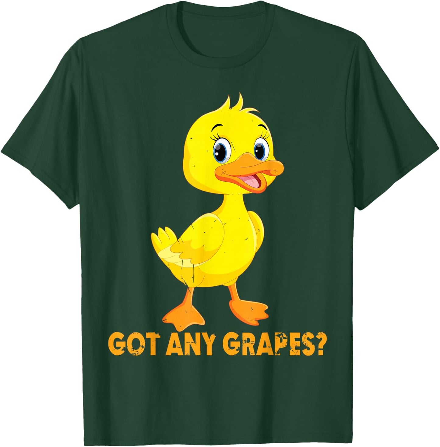 Got Any Grapes? Funny Saying Duck Lover Apparel T-Shirt - T-Shirt | Forest