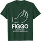 Figgo Ficko | Legally Secured | Percy , black T-Shirt - T-Shirt | Forest