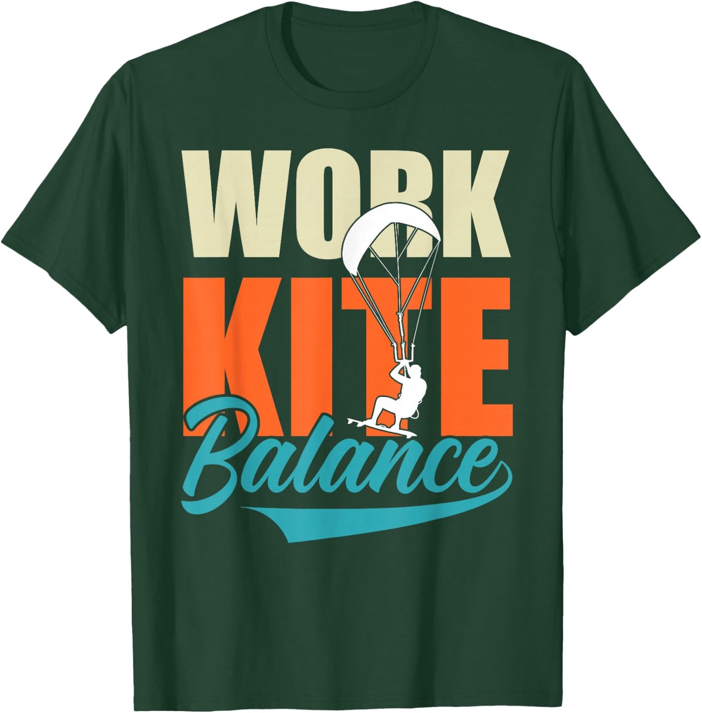 Kitesurfen T-Shirt - T-Shirt | Forest