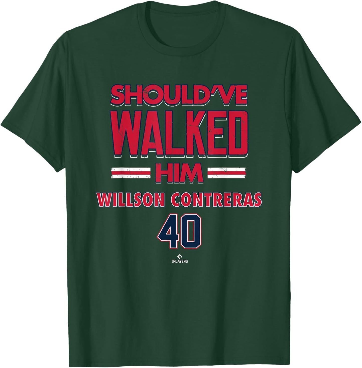 Should've Walked Him Willson Contreras St Louis Baseball T-Shirt - T-Shirt | Forest