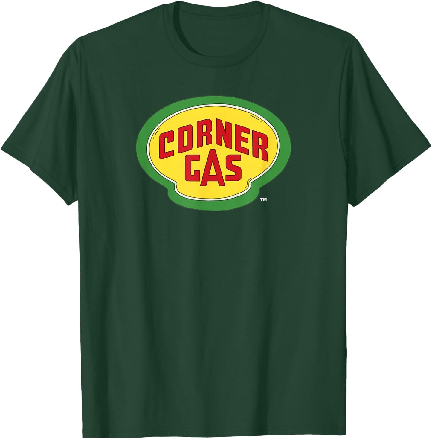 Corner Gas: Logo w/White Text Small T-Shirt - T-Shirt | Forest