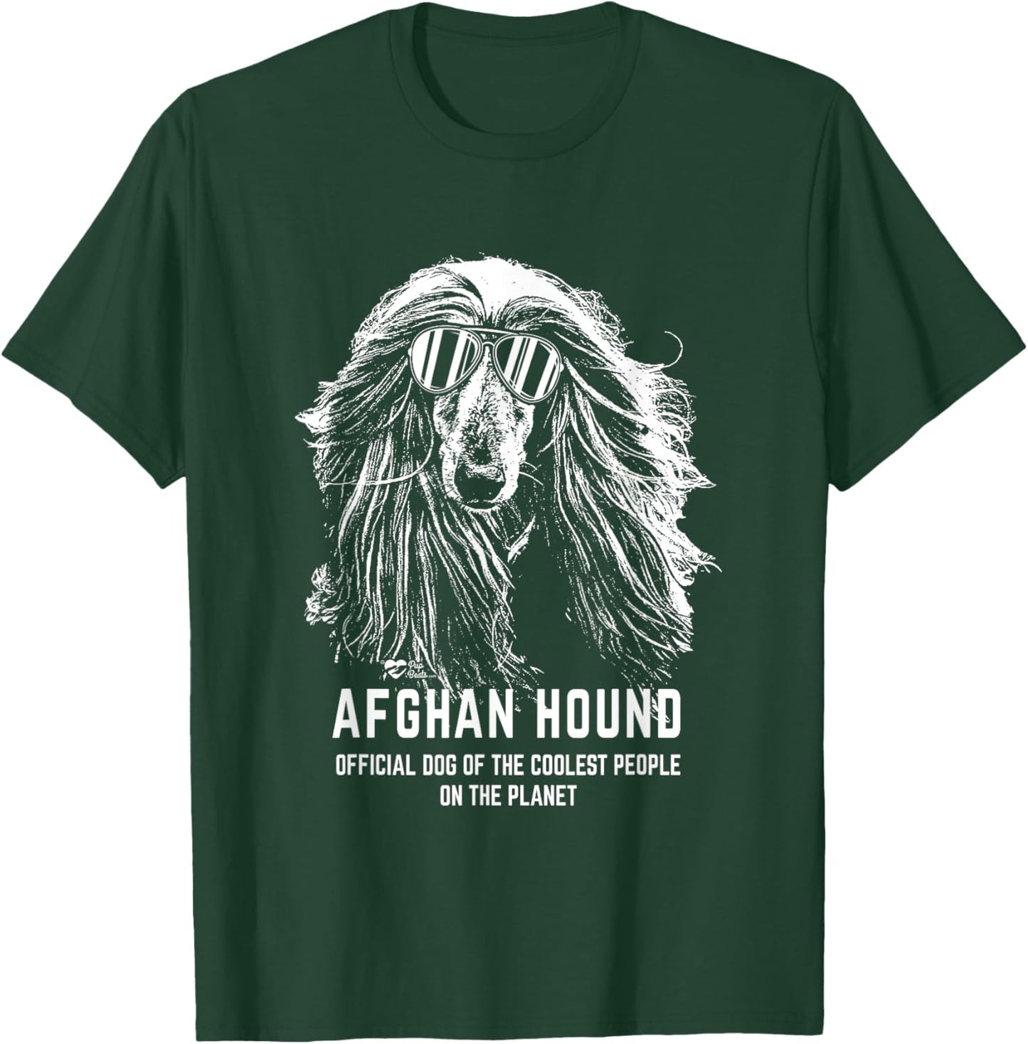 Afghan Hound Official Dog of the Coolest Pup Lovers Women T-Shirt - T-Shirt | Forest