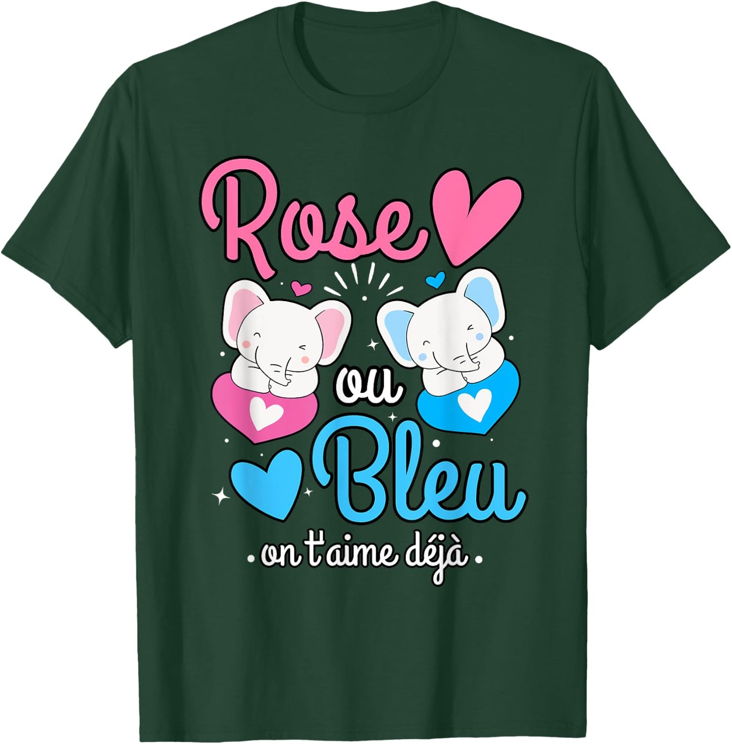 Baby shower surprise gender reveal baby sex announcement , Black, S T-Shirt - T-Shirt | Forest