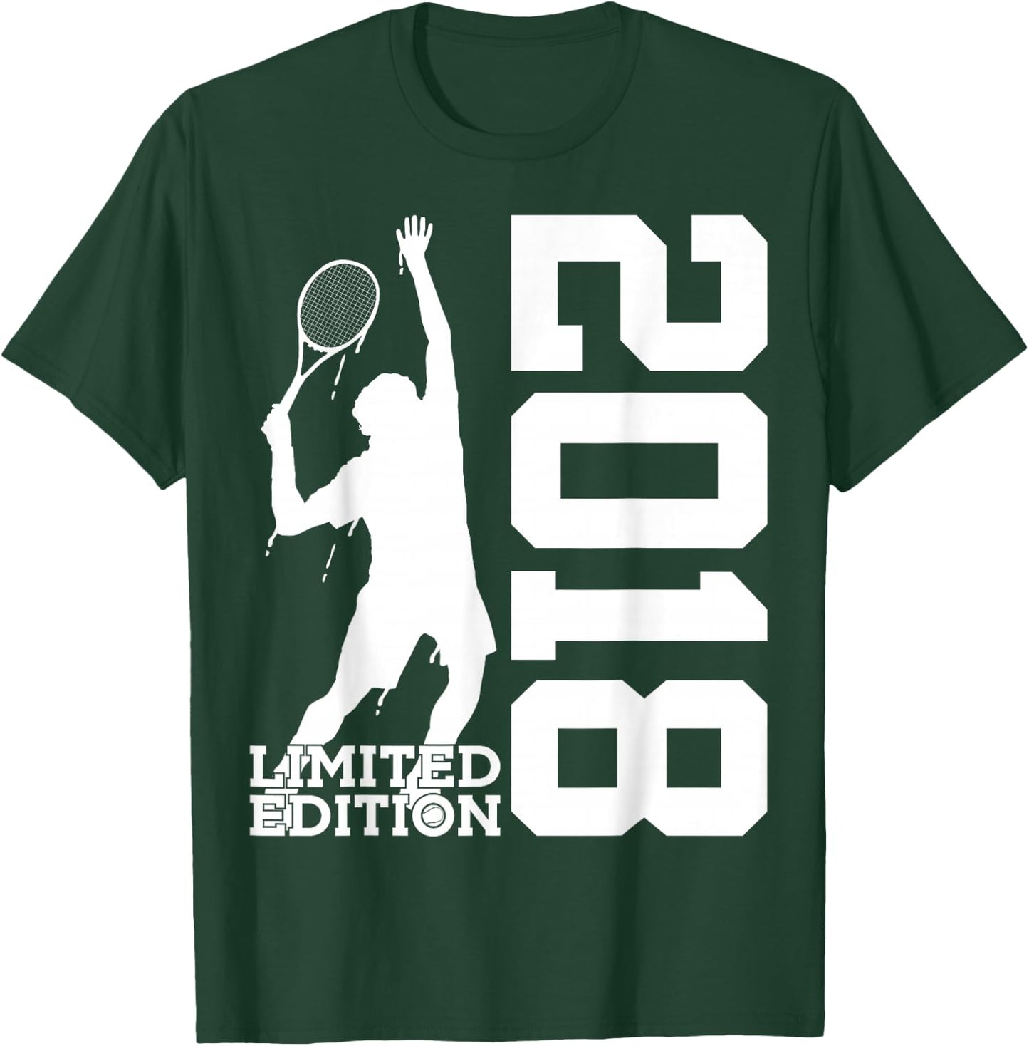 8. Geburtstag Tennis Limited Edition 2018 T-Shirt - T-Shirt | Forest
